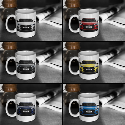 Personalised Audi A3 Saloon Edition 1 Mug