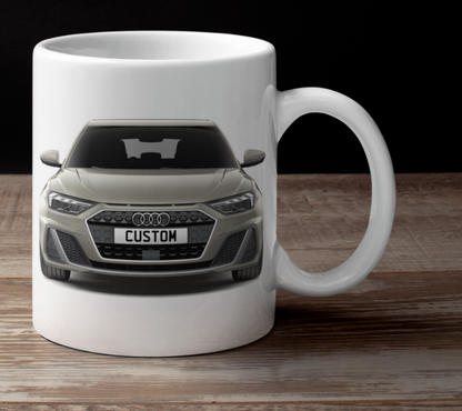 Personalised Audi A1 Sportback S Line Mug