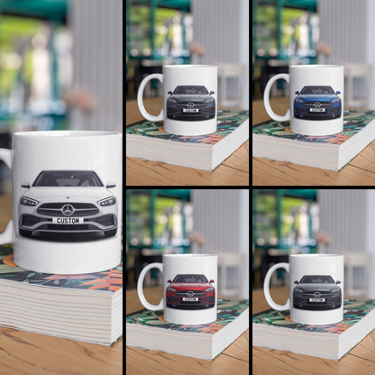 Personalised Mercedes C Class C220d AMG Saloon Mug