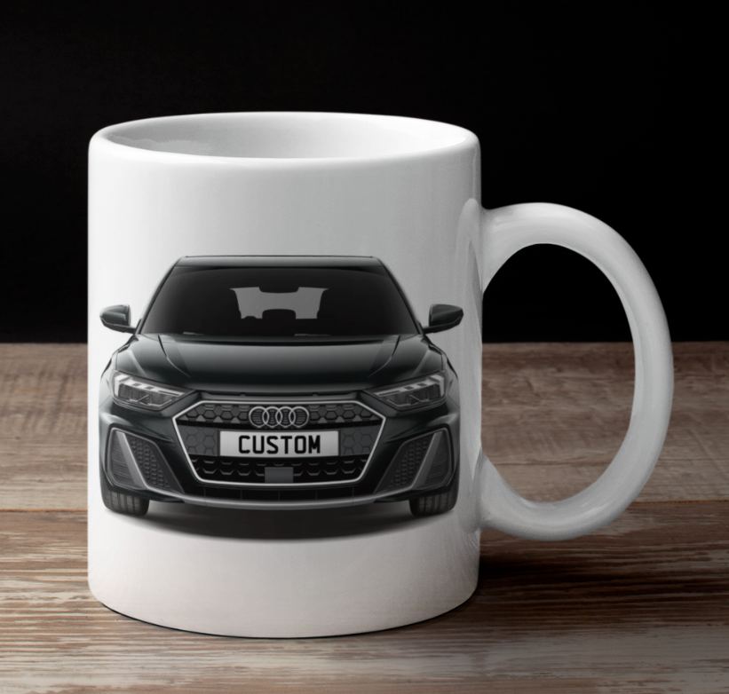 Personalised Audi A1 Sportback S Line Mug