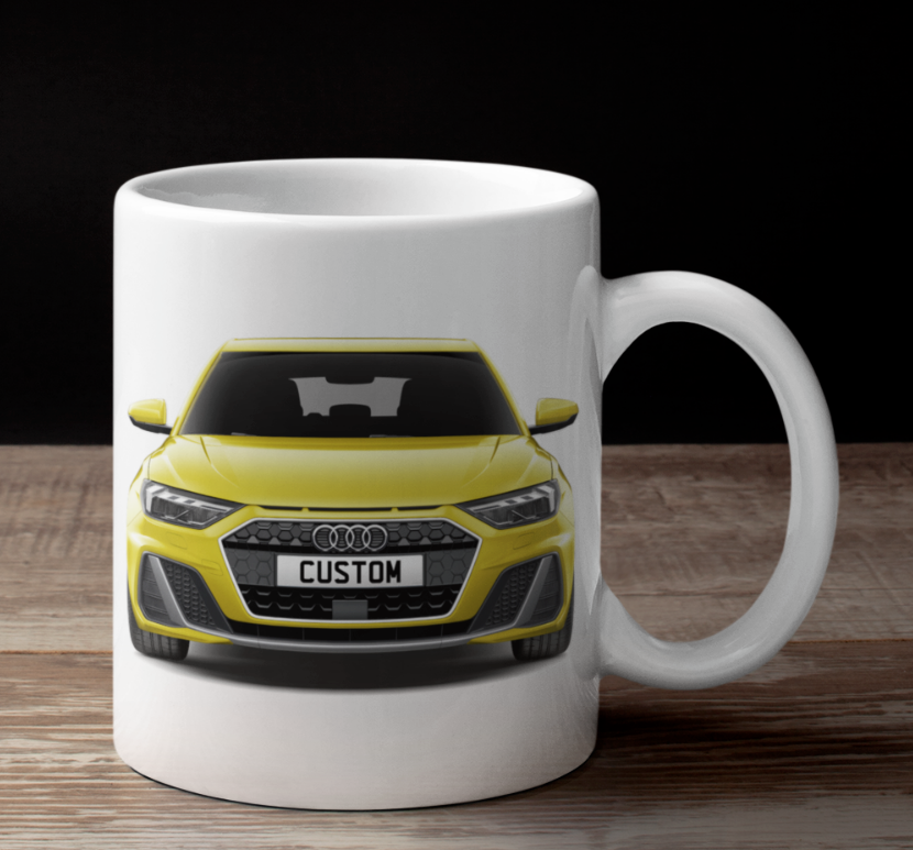 Personalised Audi A1 Sportback S Line Mug