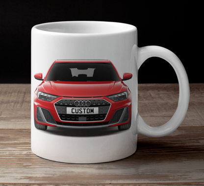 Personalised Audi A1 Sportback S Line Mug