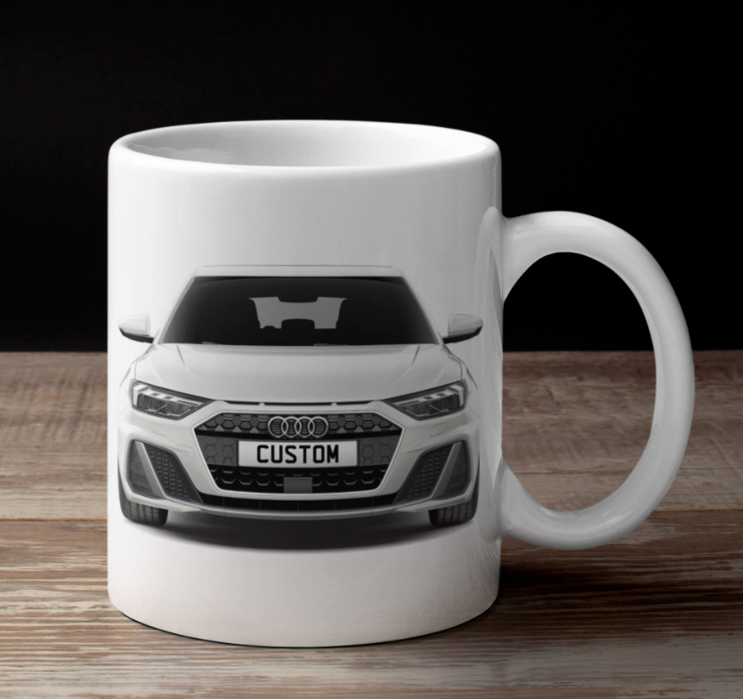 Personalised Audi A1 Sportback S Line Mug