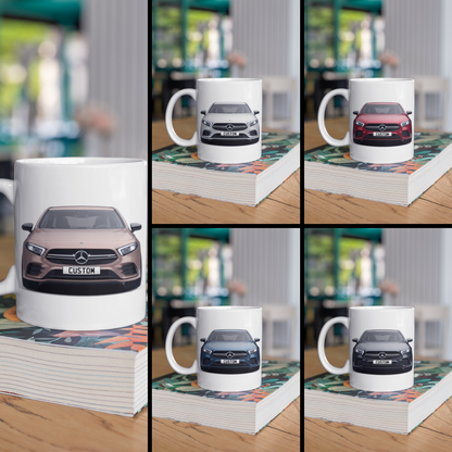 Personalised Mercedes A Class A35 4MATIC AMG Saloon Mug