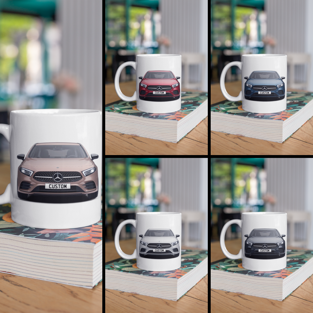 Personalised Mercedes A Class A180 AMG Saloon Mug