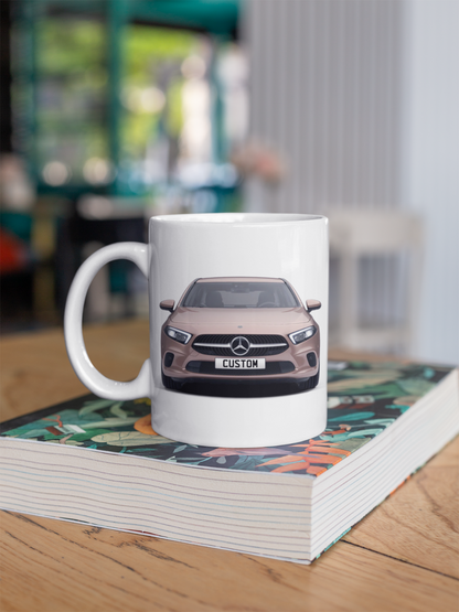 Personalised Mercedes A Class A200d Sport Saloon Mug