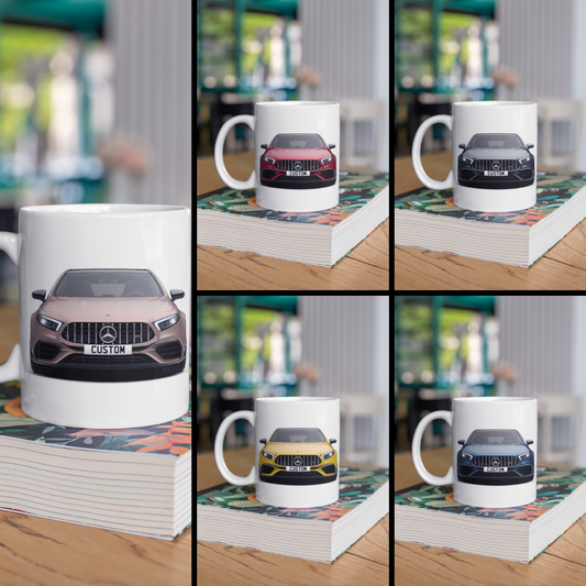 Personalised Mercedes A Class A45 S 4MATIC AMG Mug