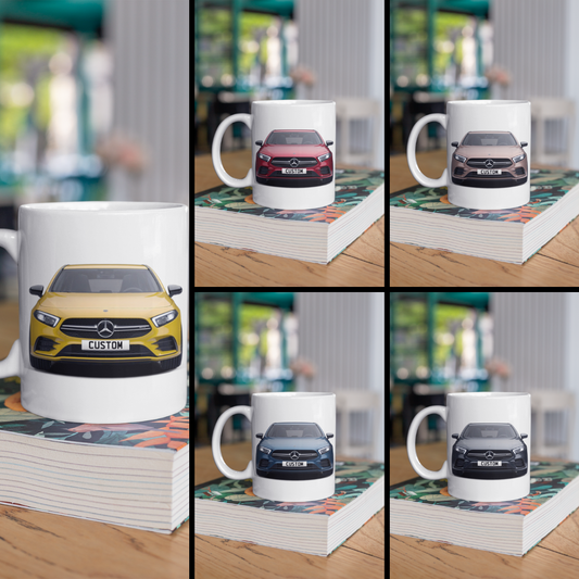 Personalised Mercedes A Class A35 4MATIC AMG Mug