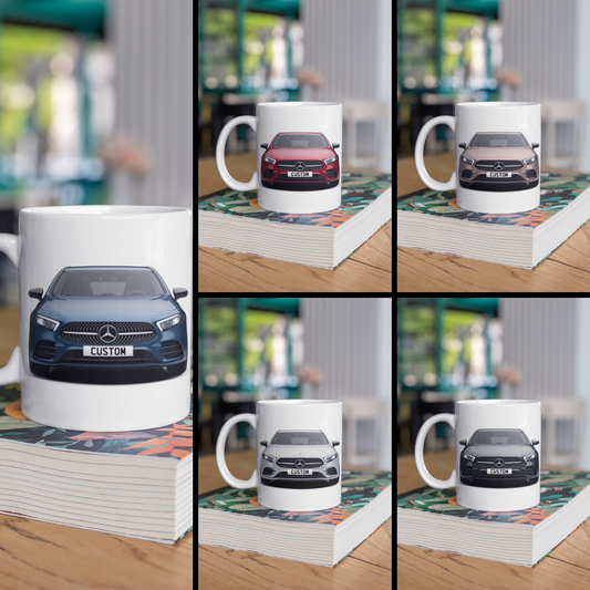 Personalised Mercedes A Class A180d AMG Mug