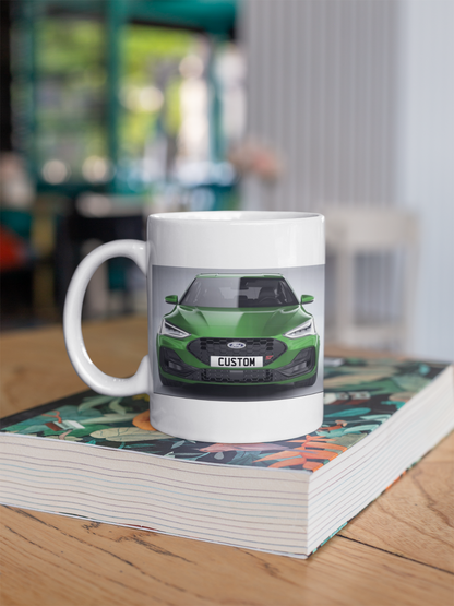 Personalised Ford Focus ST Mug