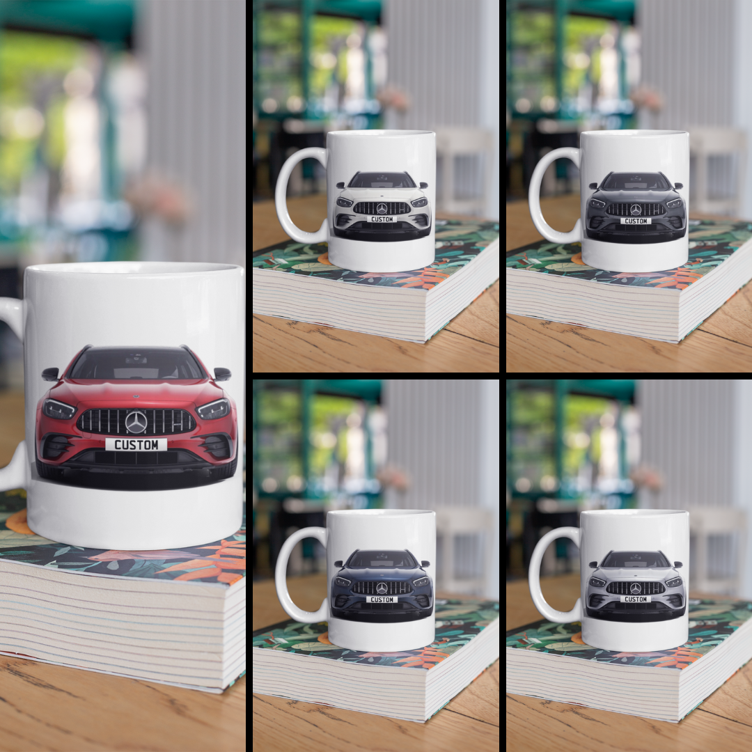 Personalised Mercedes E Class E53 4MATIC AMG Estate Mug