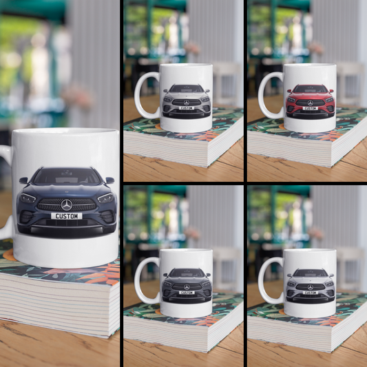 Personalised Mercedes E Class E300 de AMG Estate Mug