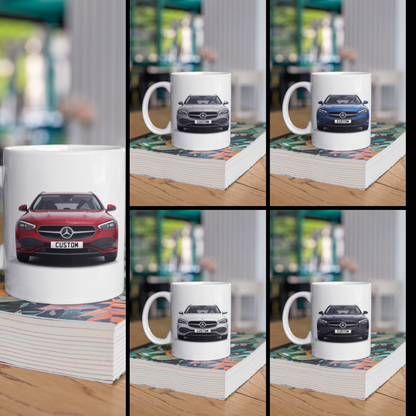 Personalised Mercedes C Class C220d Sport Estate Mug