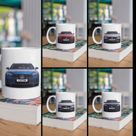 Personalised Mercedes C Class C43 4MATIC AMG Mug