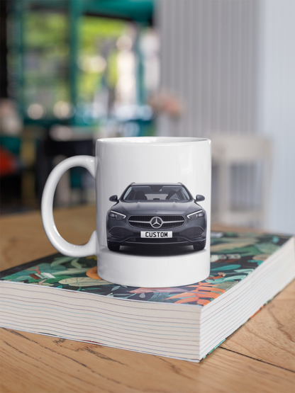 Personalised Mercedes C Class C220d Sport Estate Mug