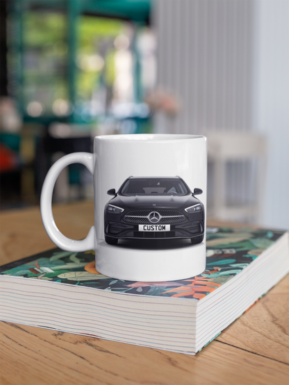 Personalised Mercedes C Class C300 AMG Estate Mug