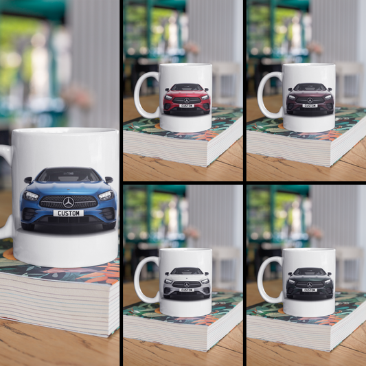 Personalised Mercedes E Class E400d 4MATIC AMG Coupe Mug