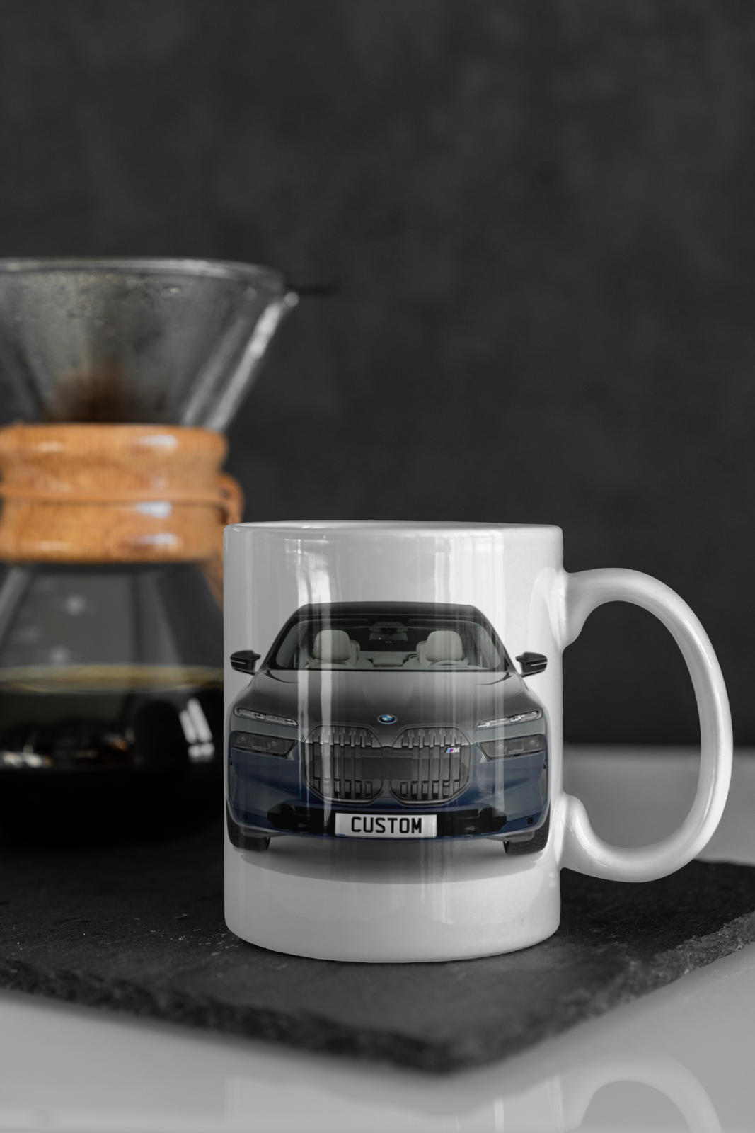 Personalised BMW M760e xDrive Two Tone Mug