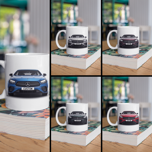 Personalised Mercedes E Class Cabriolet E220 AMG Mug