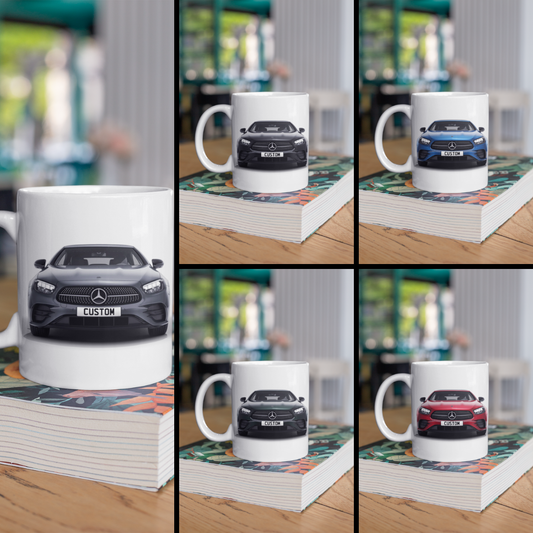 Personalised Mercedes E Class Cabriolet E300 AMG Mug