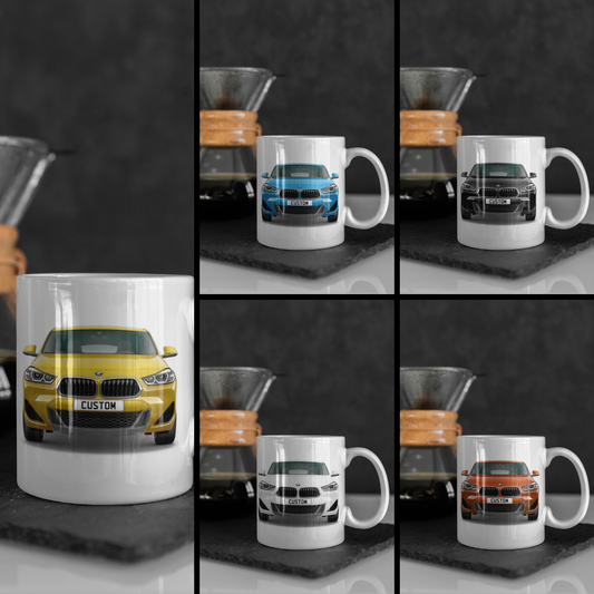 Personalised BMW X2 xDrive 25e Plug-in Hybrid M Sport Mug