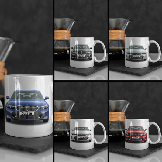 Personalised BMW 330e Saloon Plug-in Hybrid M Sport Mug