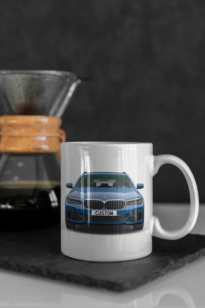 Personalised BMW 530e Touring Plug-in Hybrid M Sport Mug