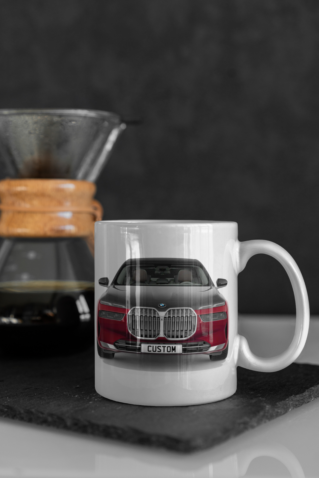 Personalised BMW 750e xDrive Two Tone Mug