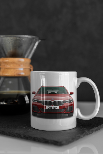 Personalised BMW 530e Touring Plug-in Hybrid M Sport Mug