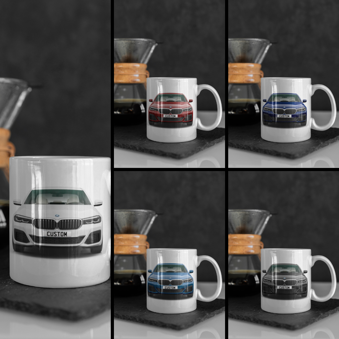 Personalised BMW 530e Saloon Plug-in Hybrid M Sport Mug