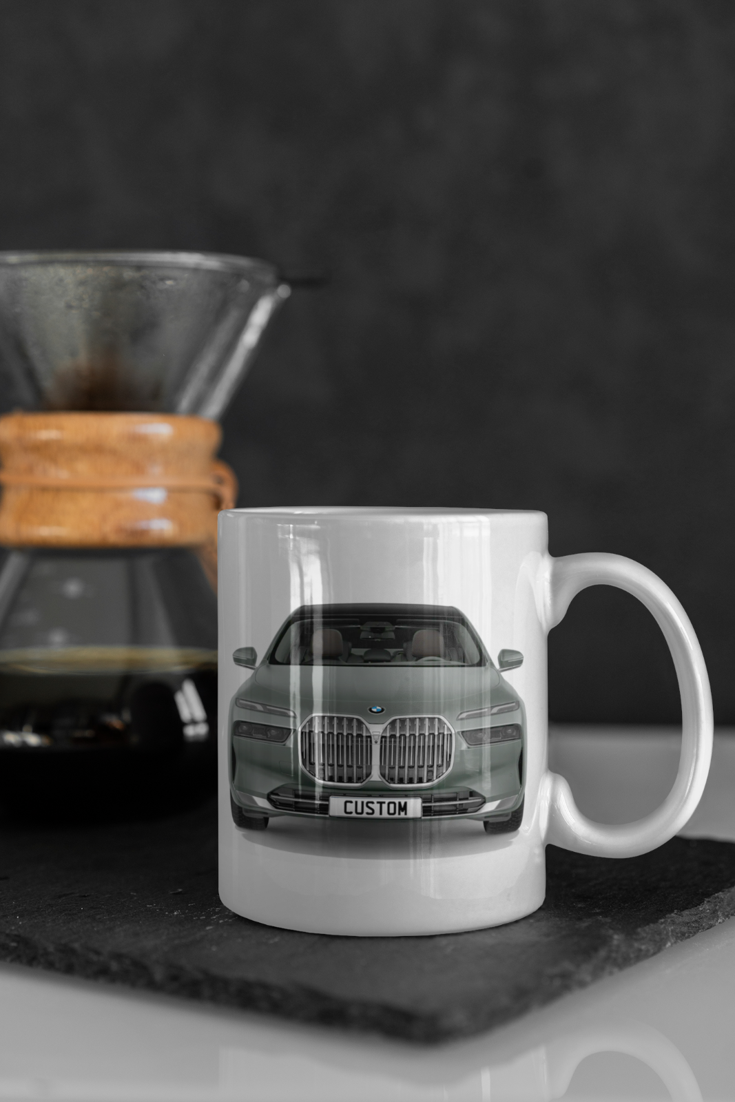 Personalised BMW 750e xDrive Excellence Merino Mug