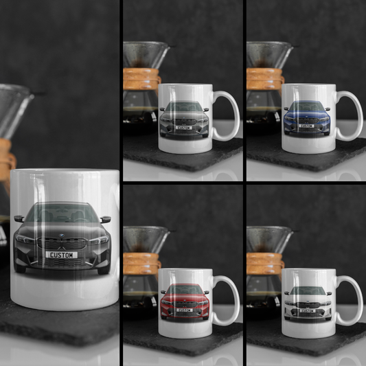 Personalised BMW 330e Saloon Plug-in Hybrid M Model Mug