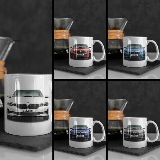 Personalised BMW 530e Saloon Plug-in Hybrid SE Mug