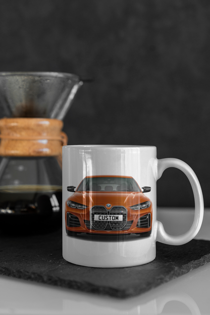 Personalised BMW i4 M50 M Model Mug