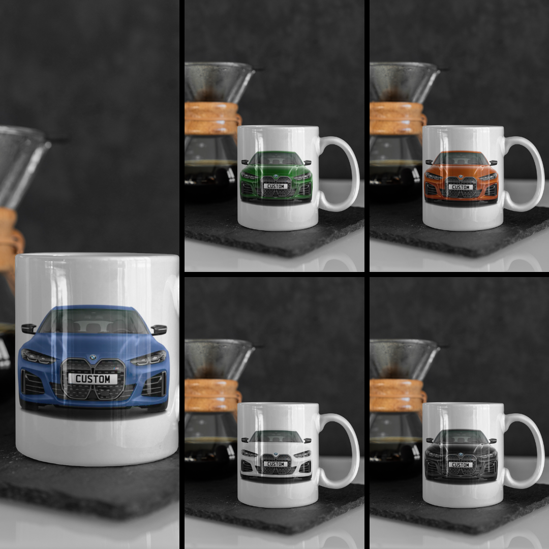 Personalised BMW i4 M Model Mug