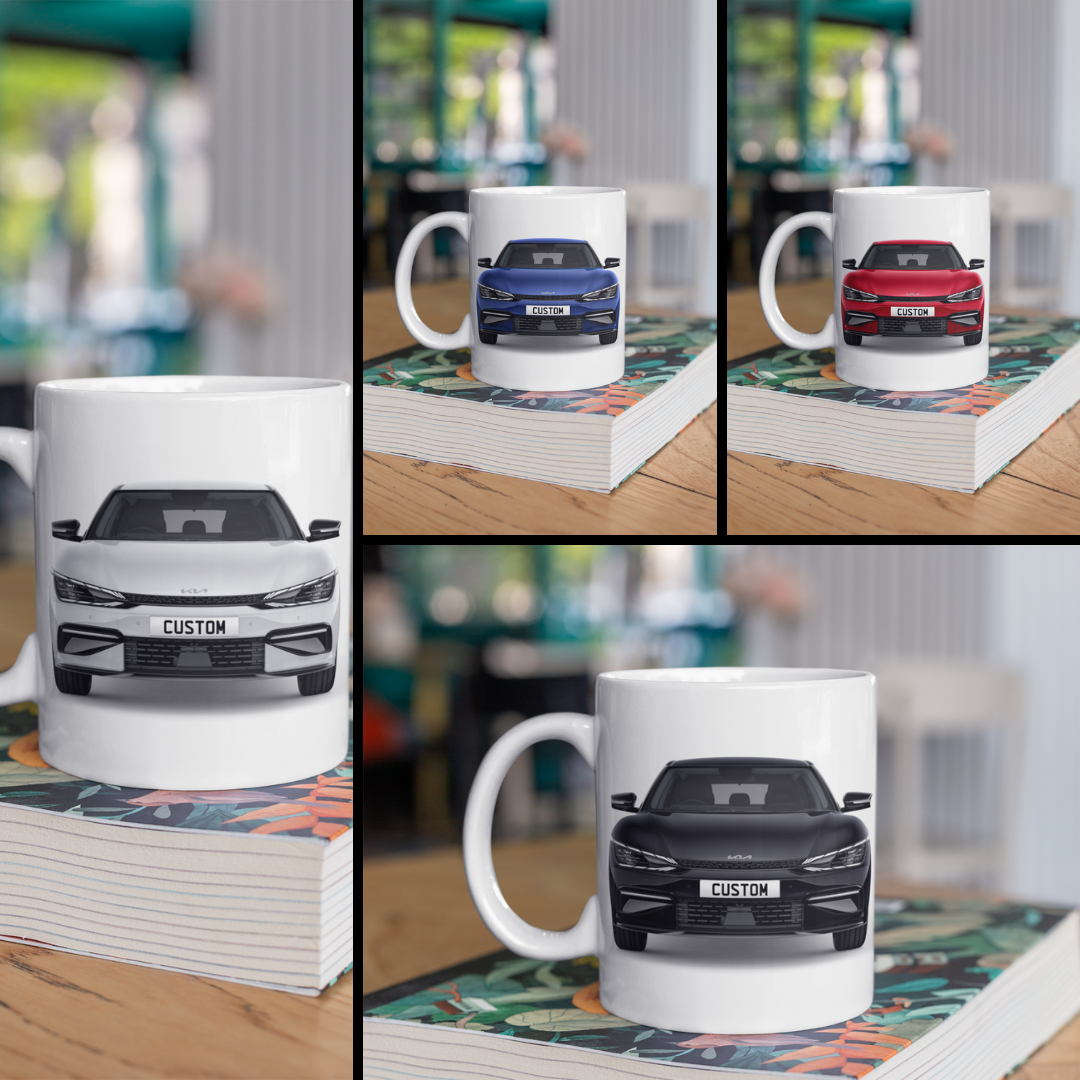 Personalised Kia EV6 GT Mug