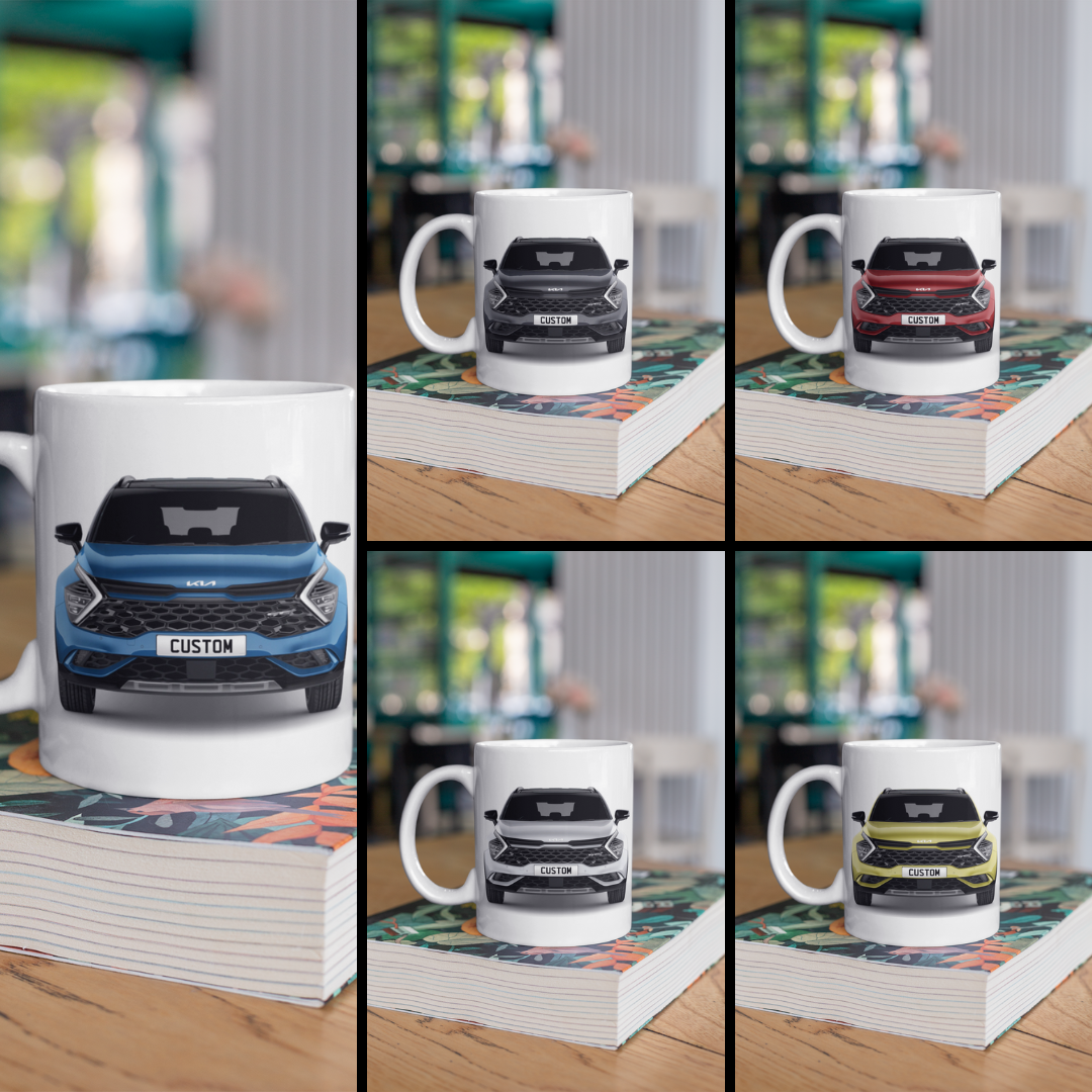 Personalised Kia Sportage GT S Mug