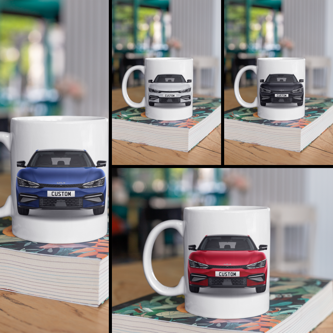 Personalised Kia EV6 GT S Mug