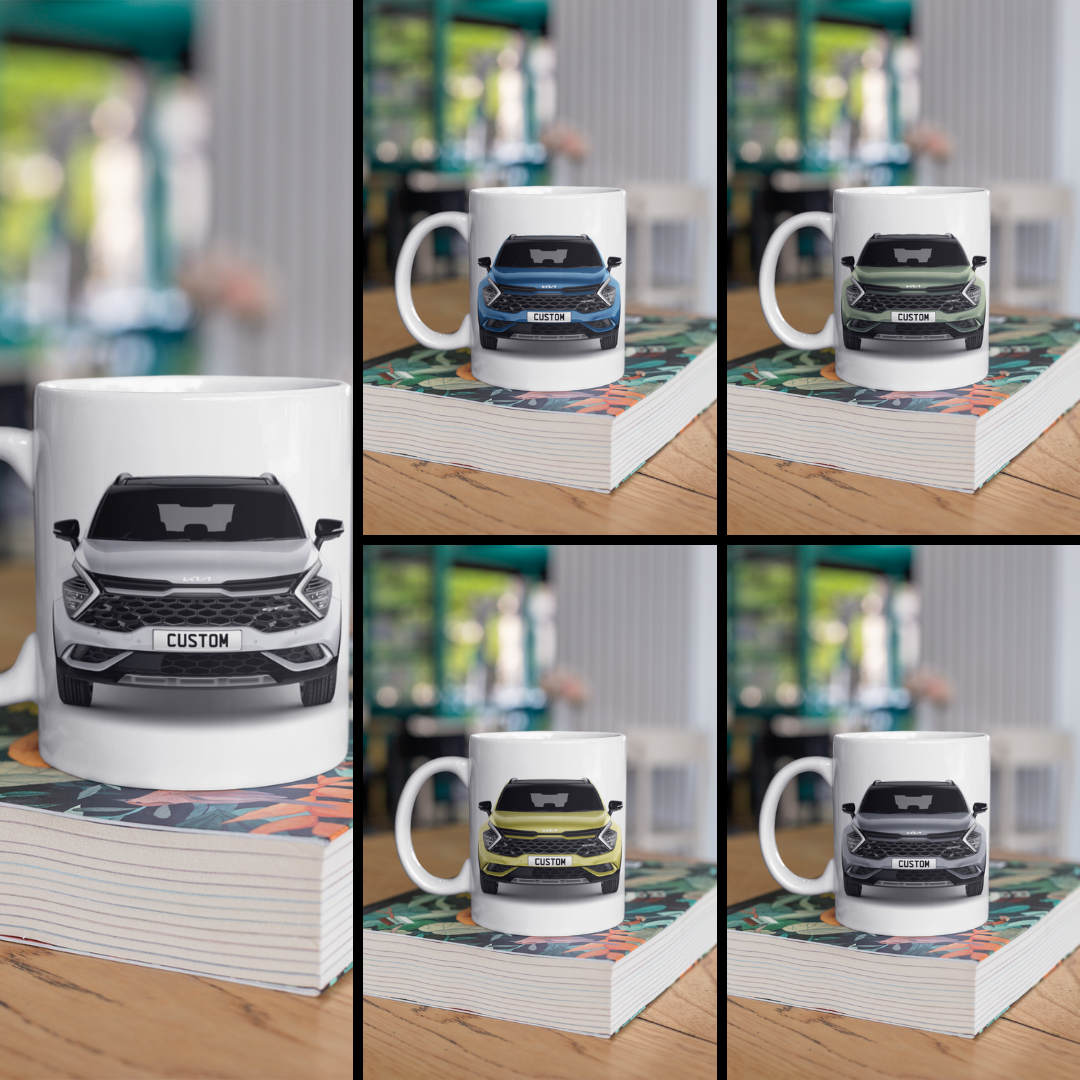 Personalised Kia Sportage GT S Hybrid Mug