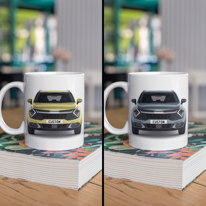 Personalised Kia Sportage 3 Mug