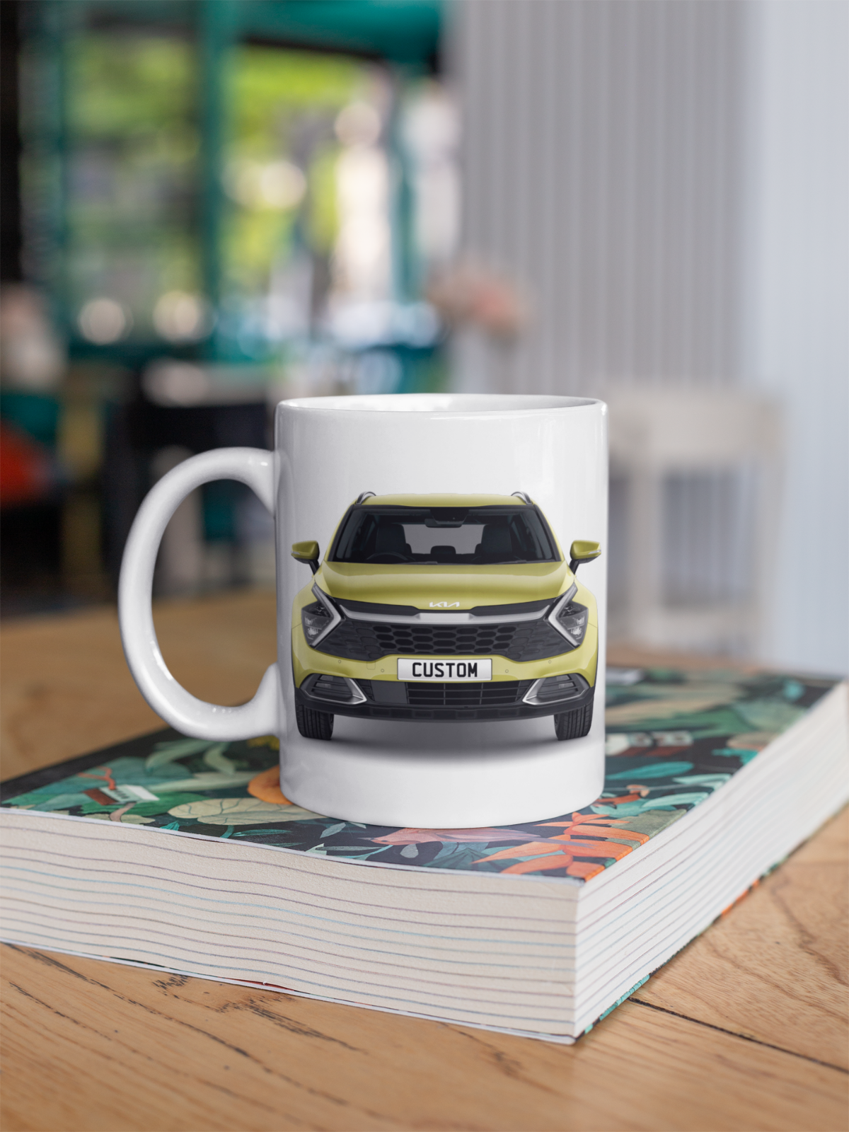 Personalised Kia Sportage 3 Hybrid Mug