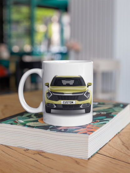 Personalised Kia Sportage 3 Hybrid Mug