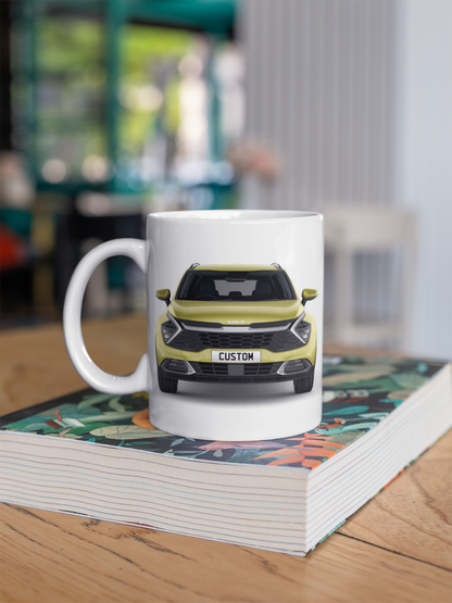 Personalised Kia Sportage 3 Mug