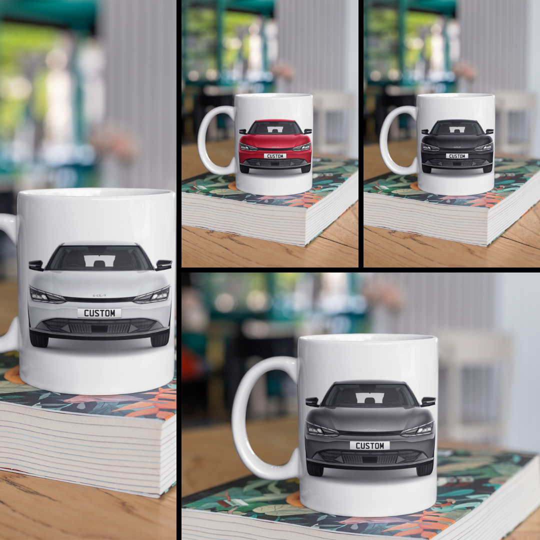 Personalised Kia EV6 Air Mug