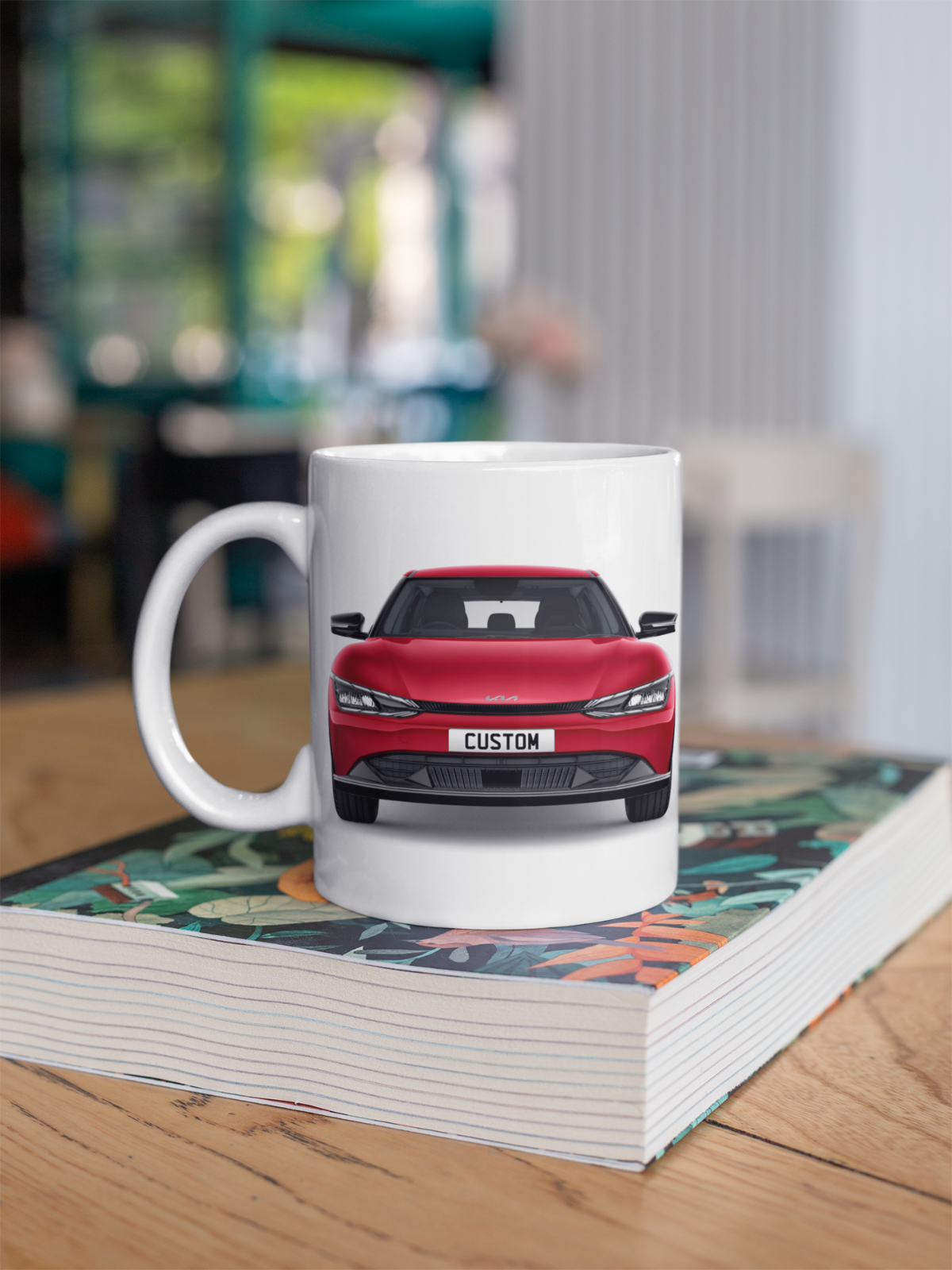 Personalised Kia EV6 Air Mug