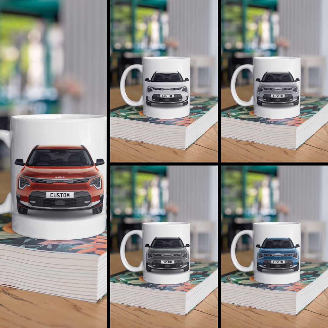 Personalised Kia Niro EV 3 Mug