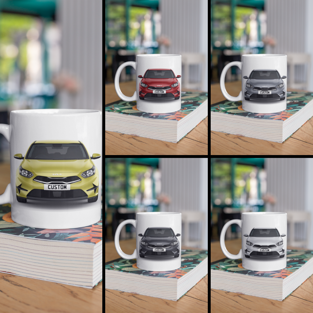 Personalised Kia Ceed 3 Mug