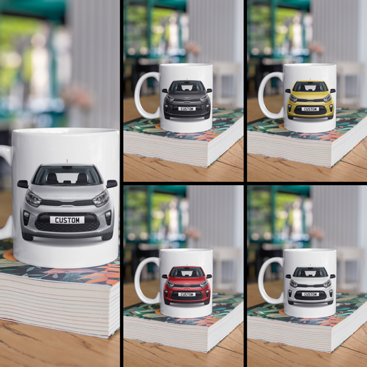 Personalised Kia Picanto 1 Mug