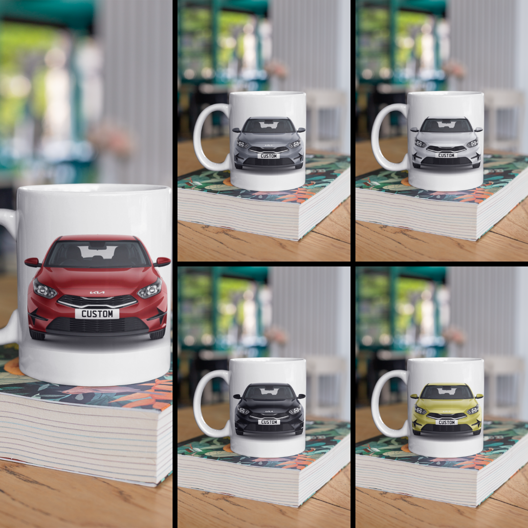 Personalised Kia Ceed 2 Mug