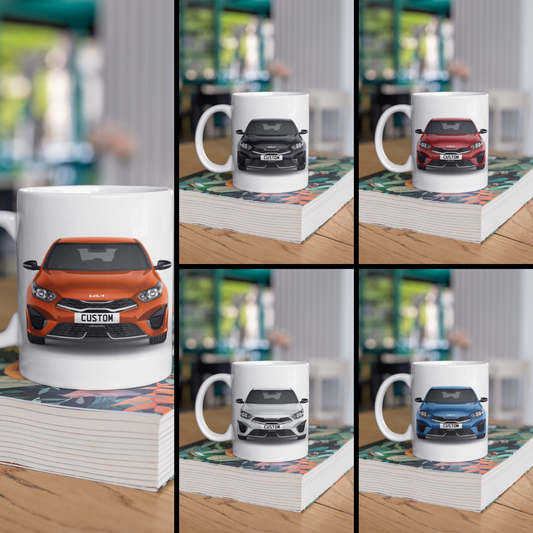 Personalised Kia Ceed GT Mug